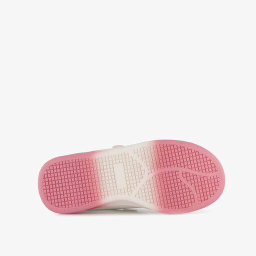 Meisjes sneakers met drinkbekers wit roze