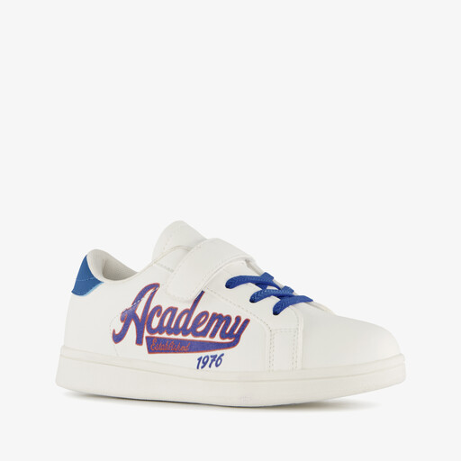 Jongens sneakers wit blauw