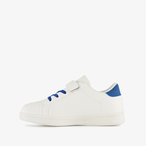 Jongens sneakers wit blauw