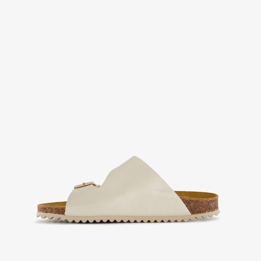 Dames bio slippers champagne goud