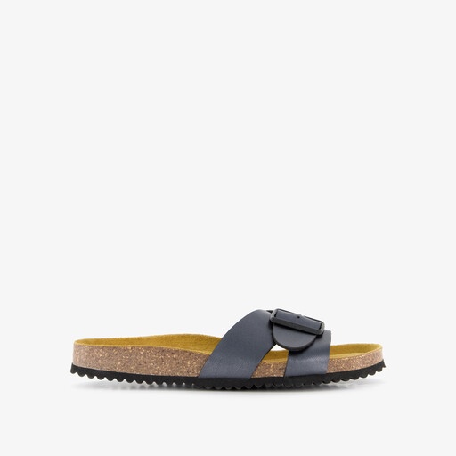 Dames bio slippers antraciet