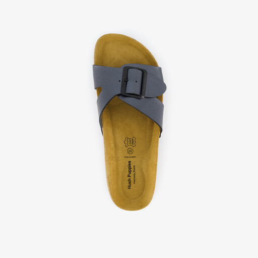 Dames bio slippers antraciet