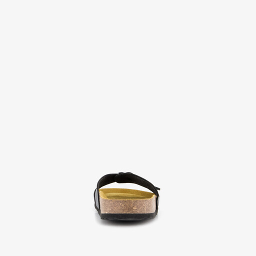 Dames bio slippers antraciet