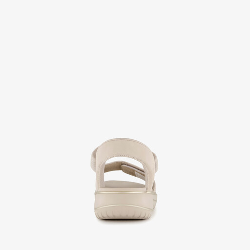 Dames sandalen met H leest beige