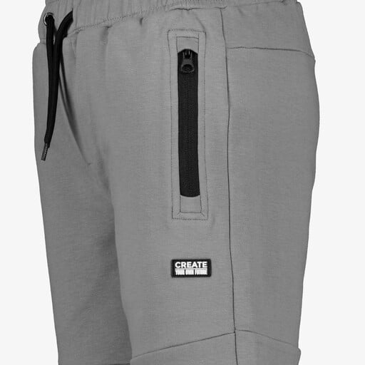 Jongens sweatshort grijs