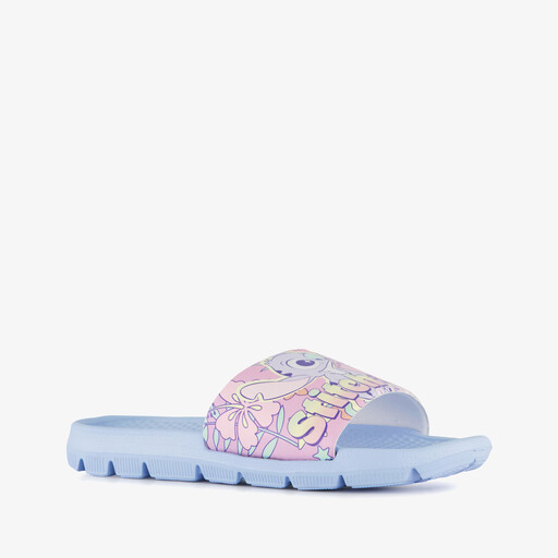 Kinder badslippers blauw