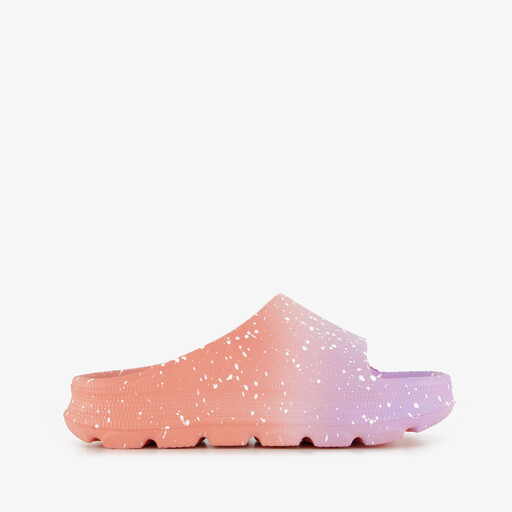 Kinder badslippers ombre roze paars