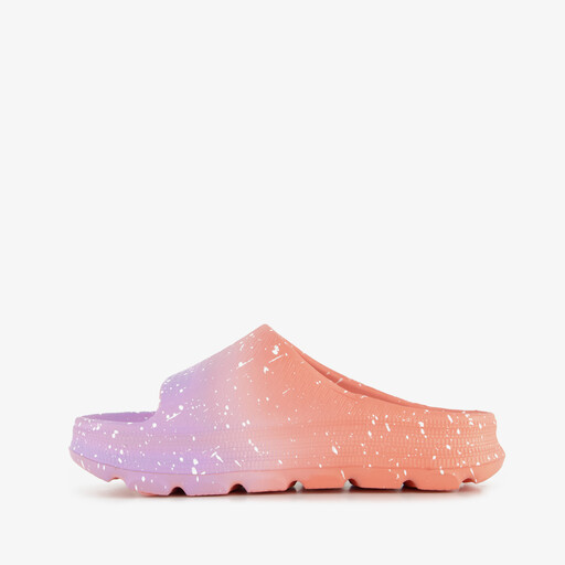 Kinder badslippers ombre roze paars