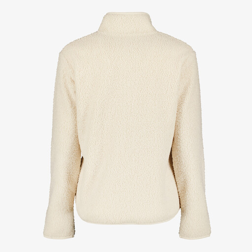 Dames outdoor fleece vest ecru