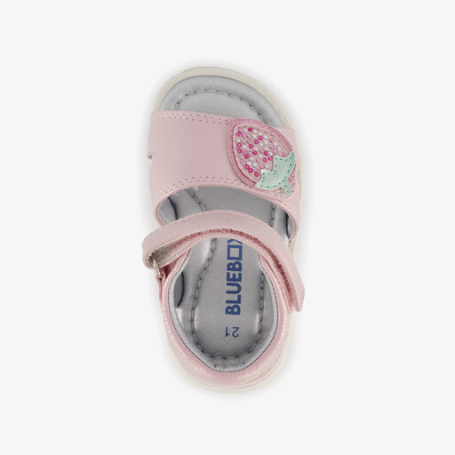 Meisjes sandalen met glitters roze