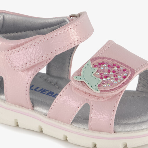Meisjes sandalen met glitters roze