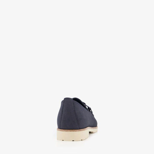 Dames loafers blauw