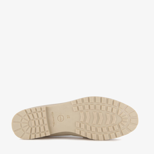 Dames loafers beige