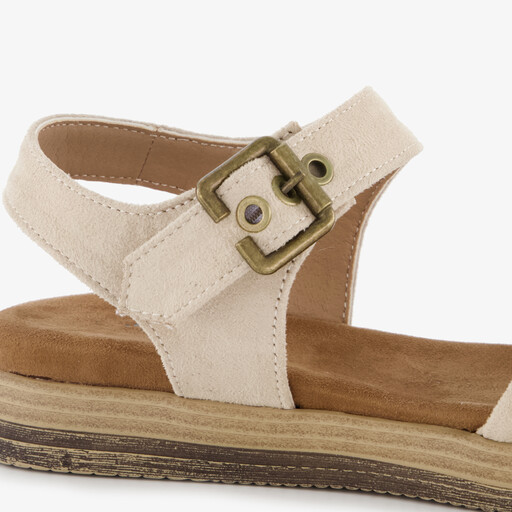 Dames sandalen beige