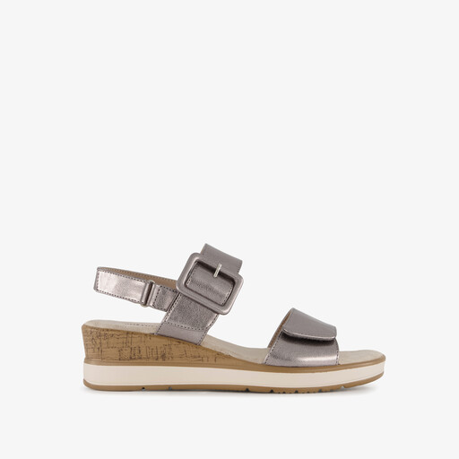 Dames sandalen zilver