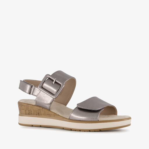 Dames sandalen zilver