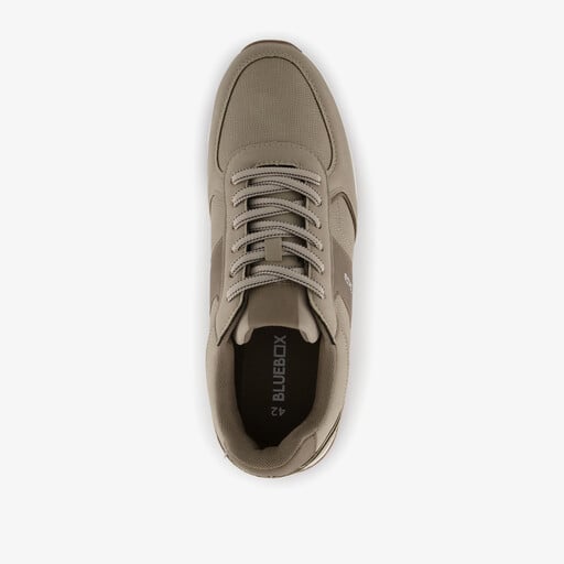 Heren sneakers beige bruin