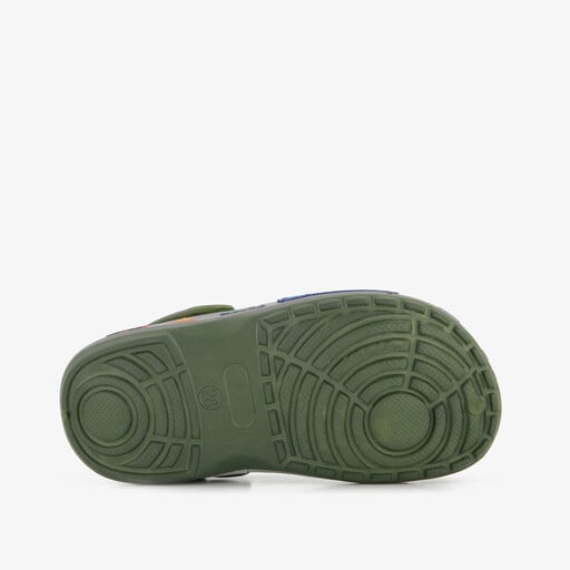 Kinder klompen groen voertuigen