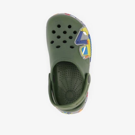 Kinder klompen groen voertuigen