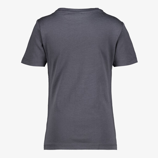 Meisjes T-shirt met luipaard zwart roze