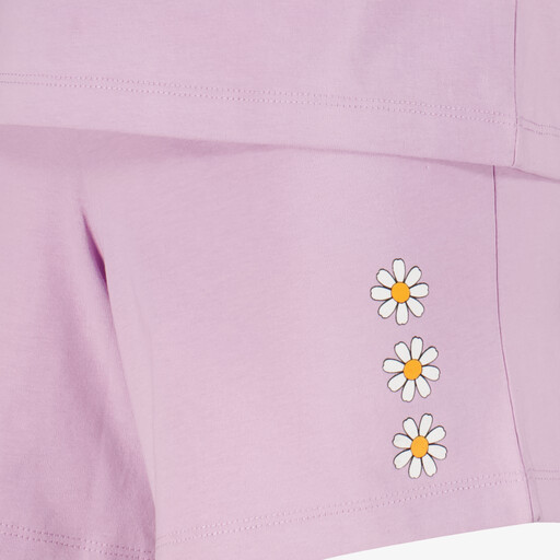 Madeliefjes kinder shortama lila