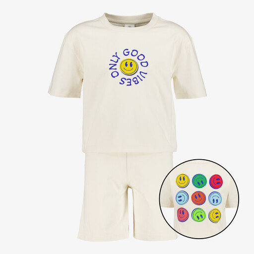 Emoji kinder shortama wit