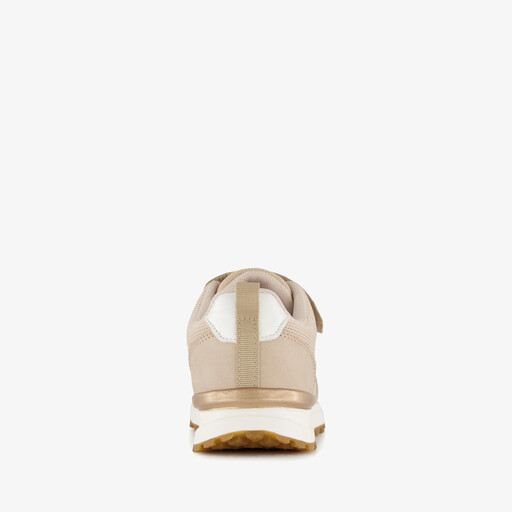 Meisjes sneakers beige