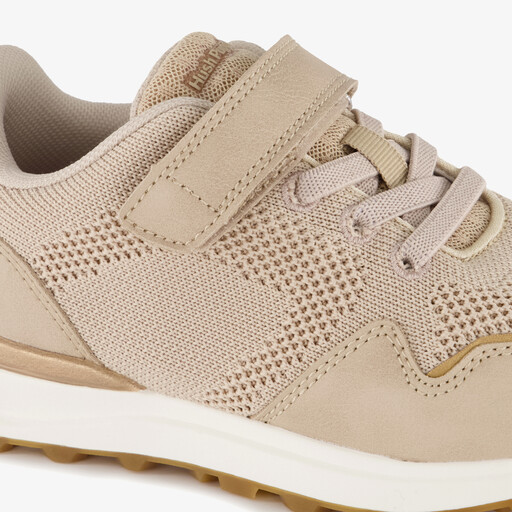 Meisjes sneakers beige