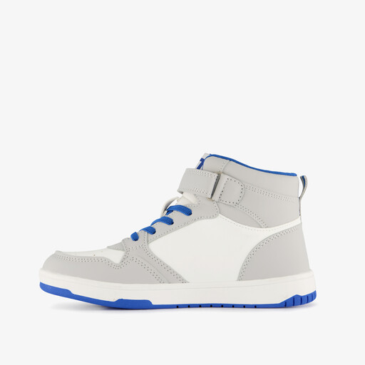 Blue box jongens hoge sneakers grijs blauw