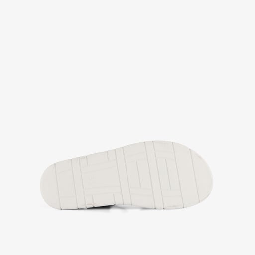 Leren meisjes sandalen panterprint goud