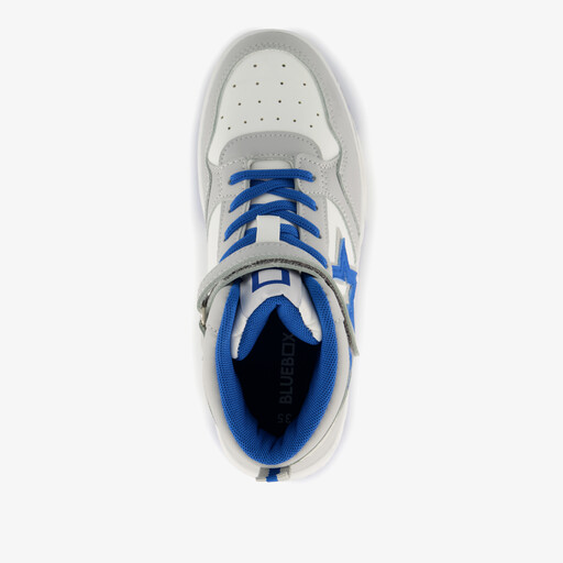 Blue box jongens hoge sneakers grijs blauw