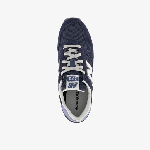 373 suède dames sneakers blauw