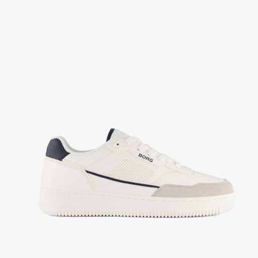 Heren sneakers wit blauw