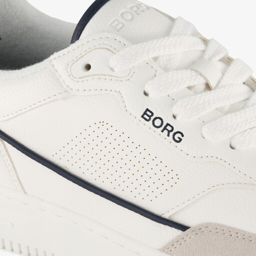 Heren sneakers wit blauw