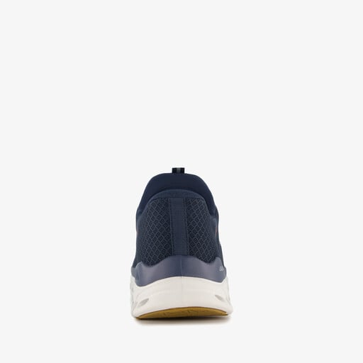 Slip-ins: Glide-Step heren sneakers blauw