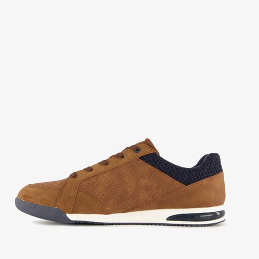 Heren sneakers cognac