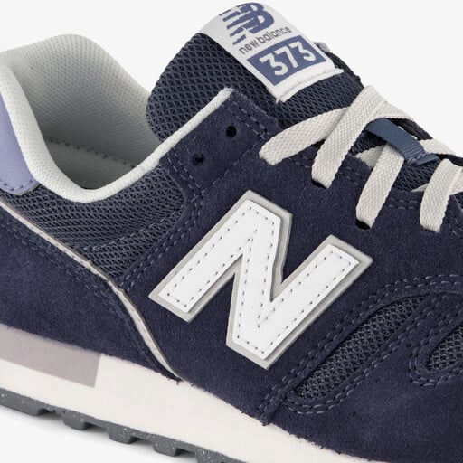 373 suède dames sneakers blauw