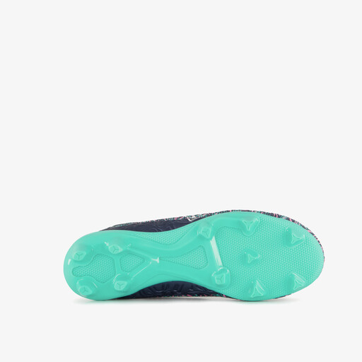 FG kinder voetbalschoenen blauw roze