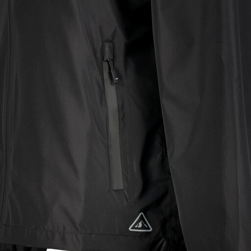 Heren dames regenjas met klep capuchon