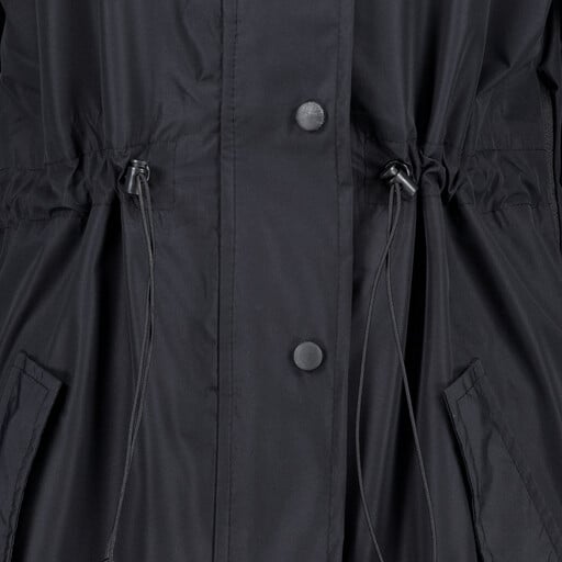 2 in 1 dames parka regenjas