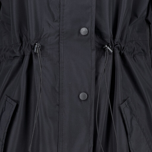 2 in 1 dames parka regenjas