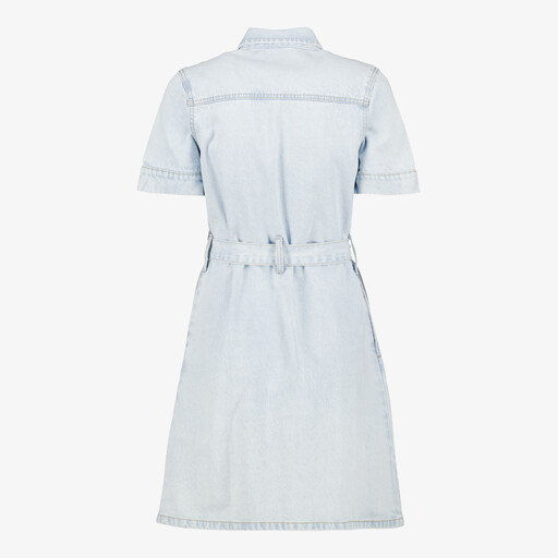 Dames denim jurk lichtblauw