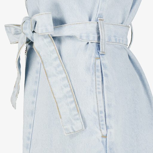 Dames denim jurk lichtblauw