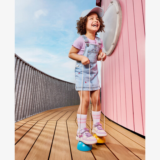 3 paar kinder sportsokken met strepen wit