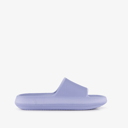 Dames badslippers lila