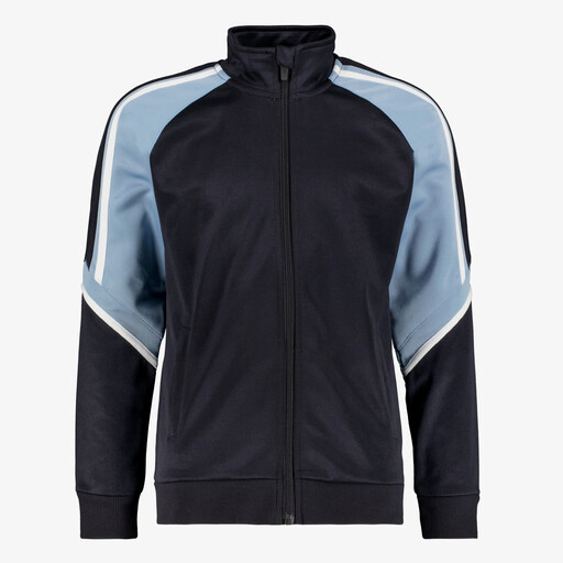 Kinder trainingsvest zwart blauw