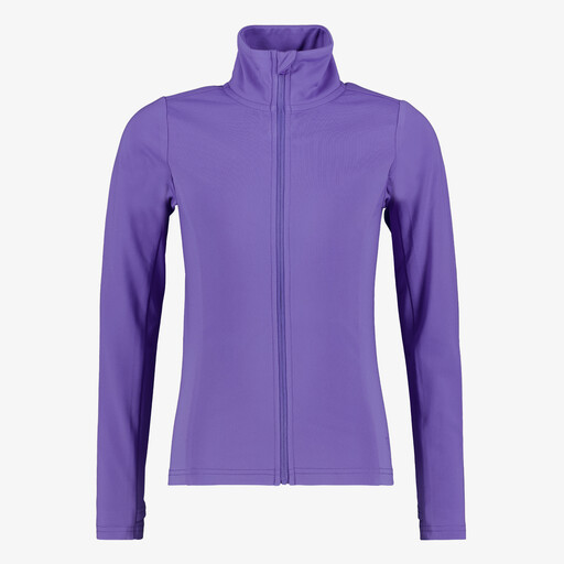 Meisjes trainingsvest paars