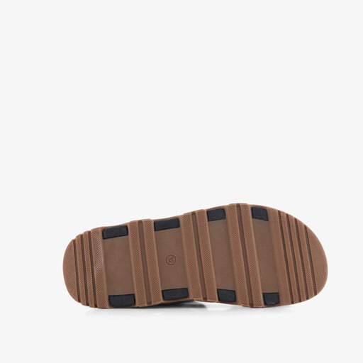 Leren jongens sandalen groen