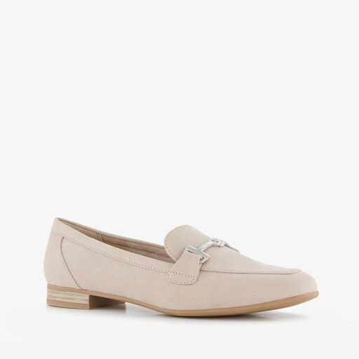 Dames loafers beige