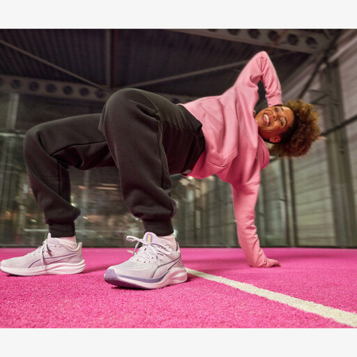 ESS Tape dames hoodie roze